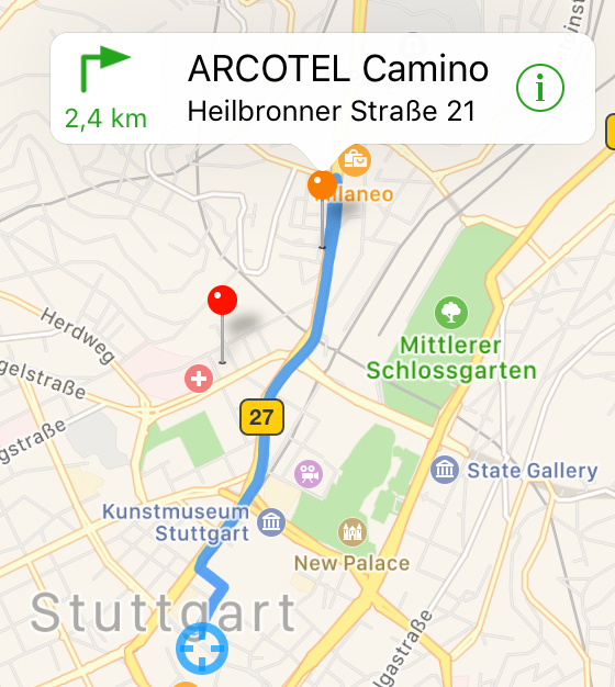Route to Chargepoint