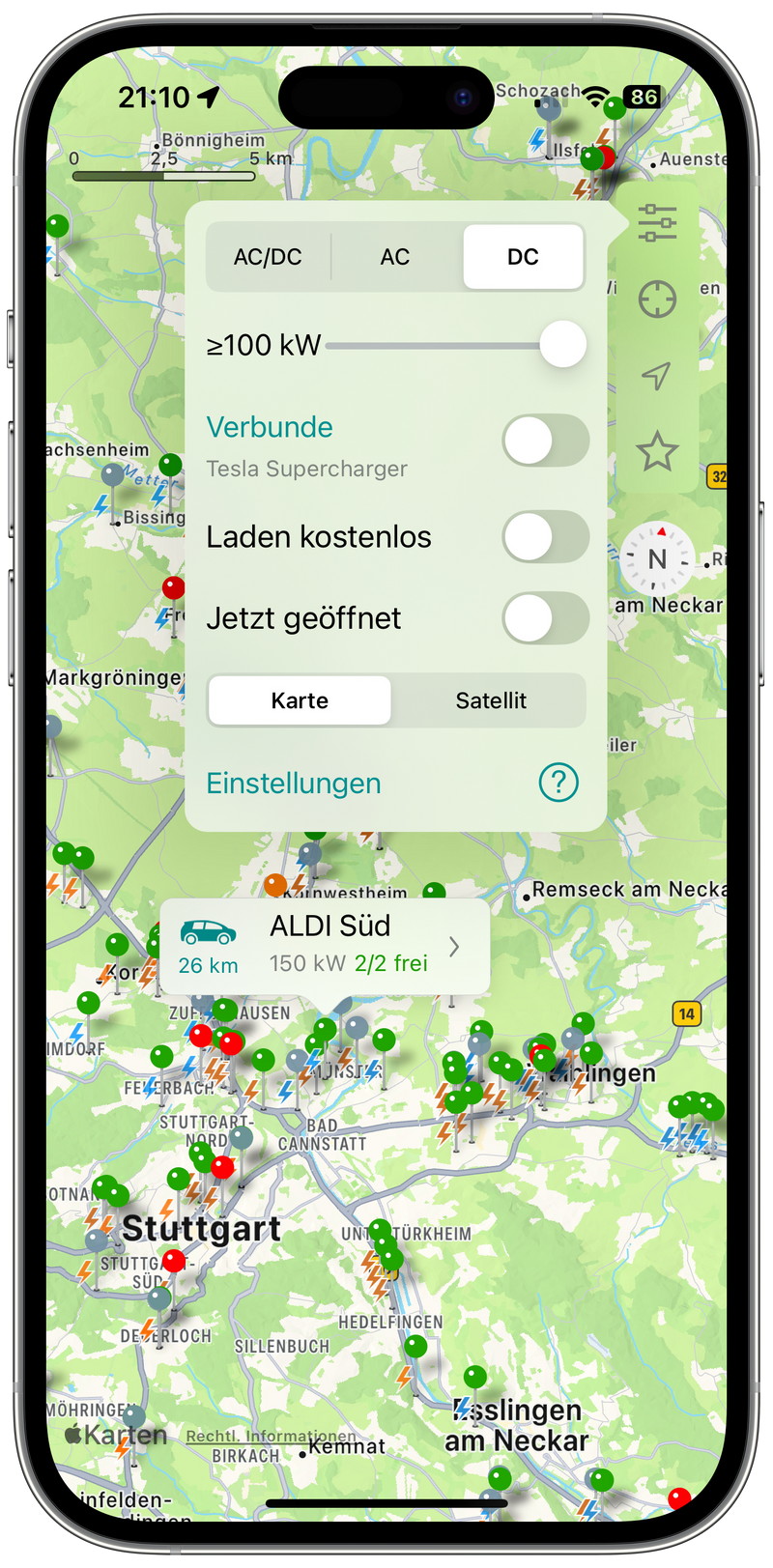 chargEV App Screenshot