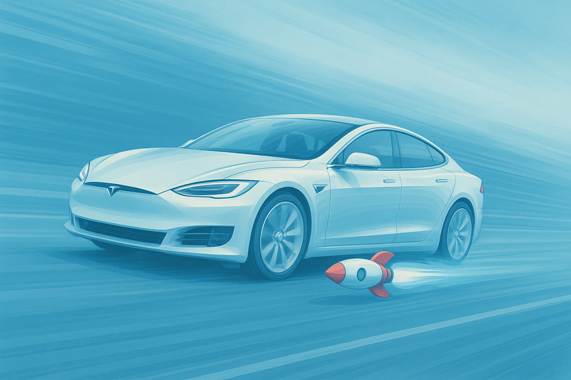 Tesla auf Speed